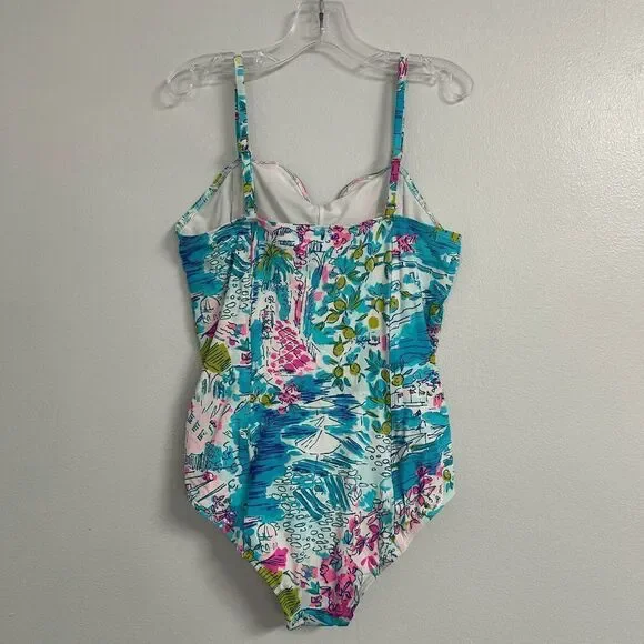 Lilly Pulitzer One-Piece Swimsuit Girls size 12 NWOT